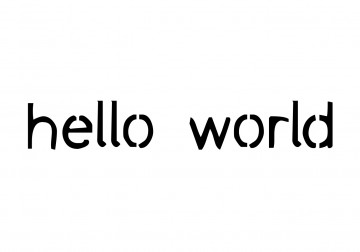 hello world